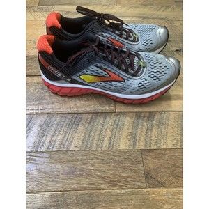 MENS BROOKS GHOST 9 ALLOY HIGH RISK RED RUNNING SNEAKERS SHOES 9